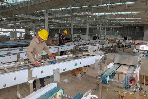 众禾壹心日产300万块冷冻甜品中央工厂项目忙安装生产设备 预计7月份全线投入试生产